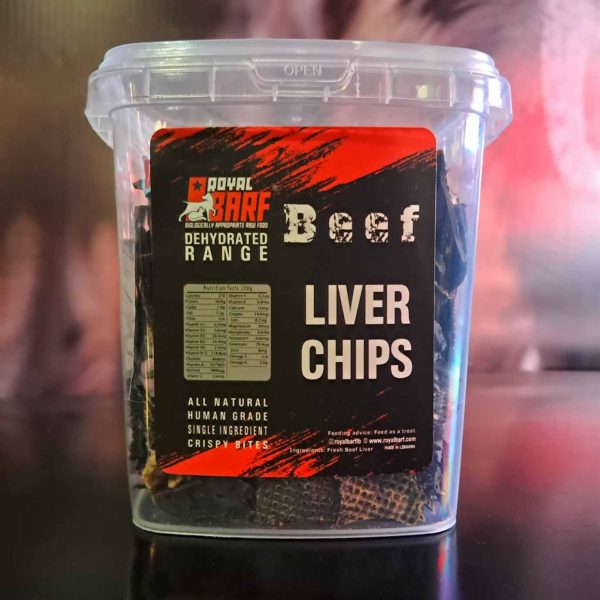 Beef Liver Chips 300g-1